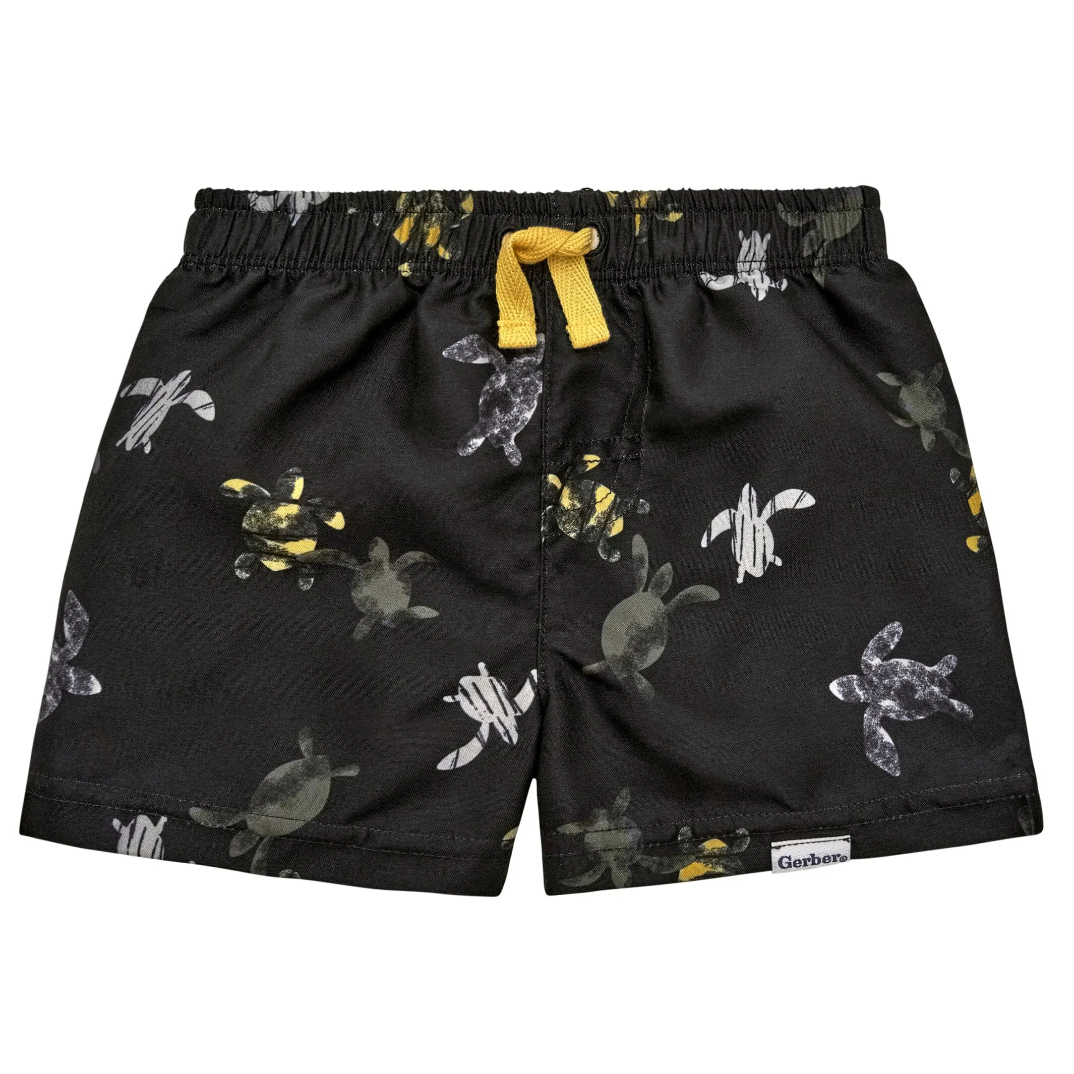 2-Pack Baby & Toddler Boys UPF 50+ Turtles & Suns Swim Trunks