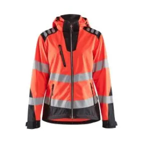 4791-2513 Women's Work Jacket High Vis Softshell - Blåkläder