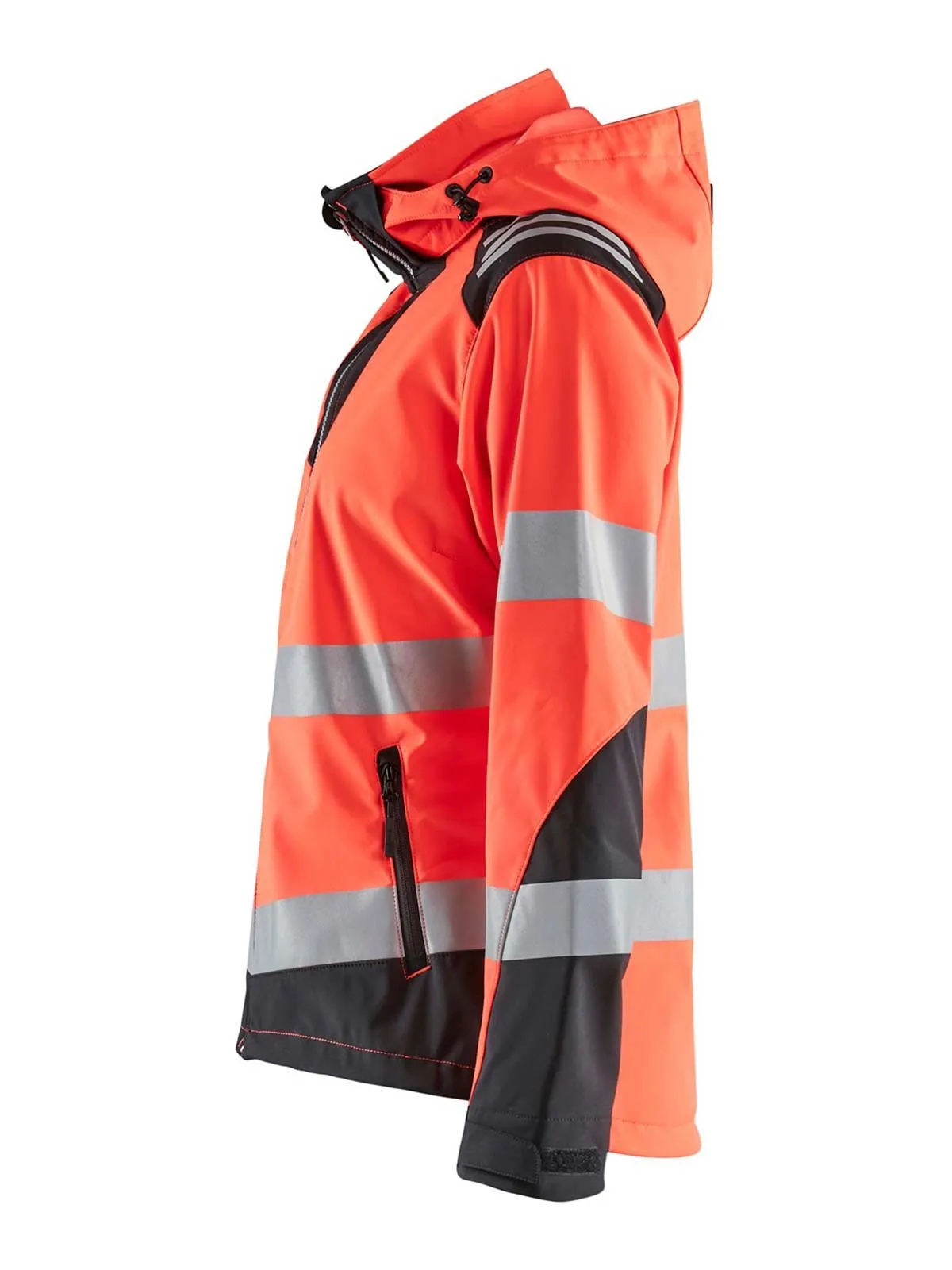 4791-2513 Women's Work Jacket High Vis Softshell - Blåkläder