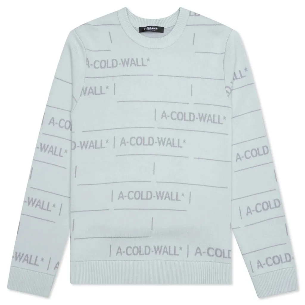 A-COLD-WALL  |Crew Neck Monogram Wool Street Style Long Sleeves Logo