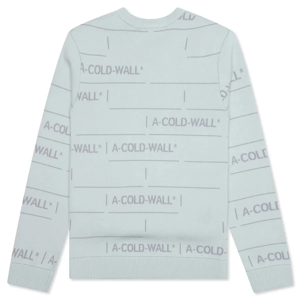 A-COLD-WALL  |Crew Neck Monogram Wool Street Style Long Sleeves Logo