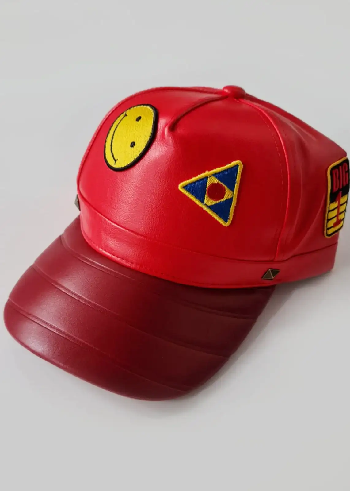 Akira Kaneda Red Patch Leather Hat Anime Movie