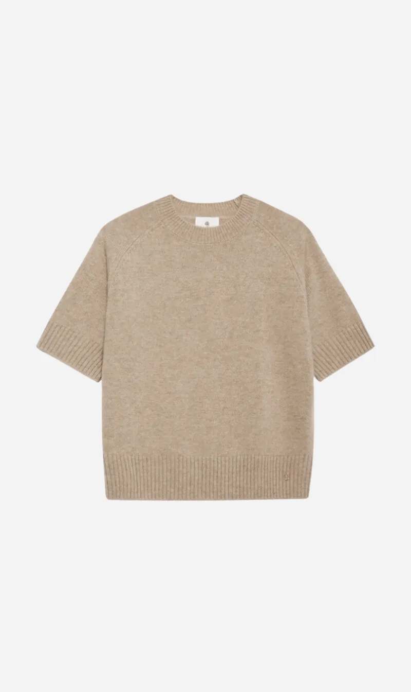  Anine Bing      Jackson Sweater - Brown Cashmere 