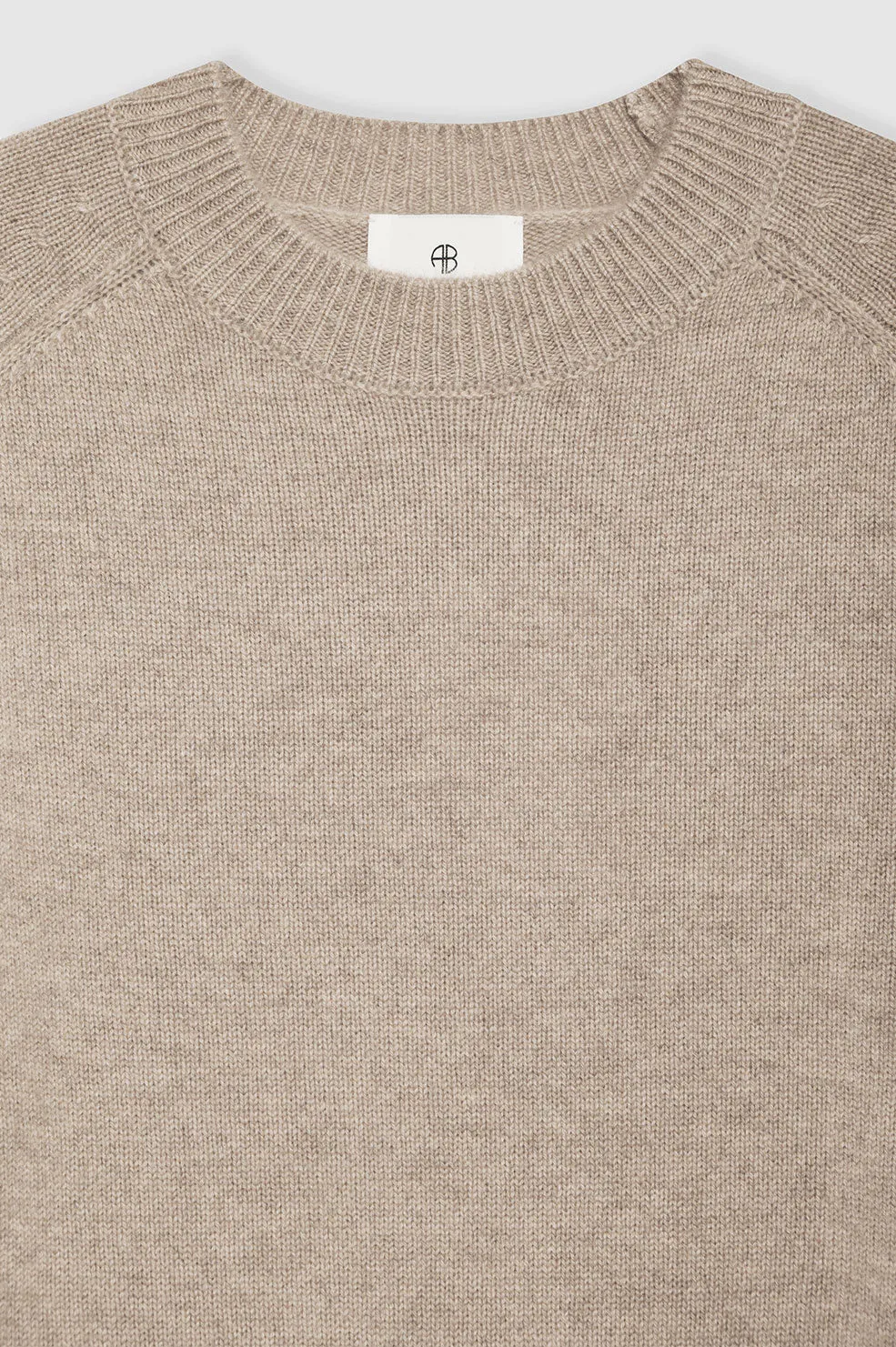  Anine Bing      Jackson Sweater - Brown Cashmere 