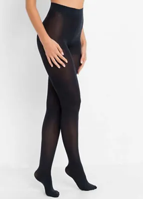 bonprix Black Soft Waist Tights