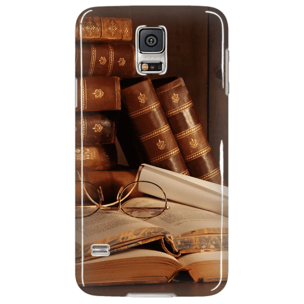 Books & Glasses Phone Cases