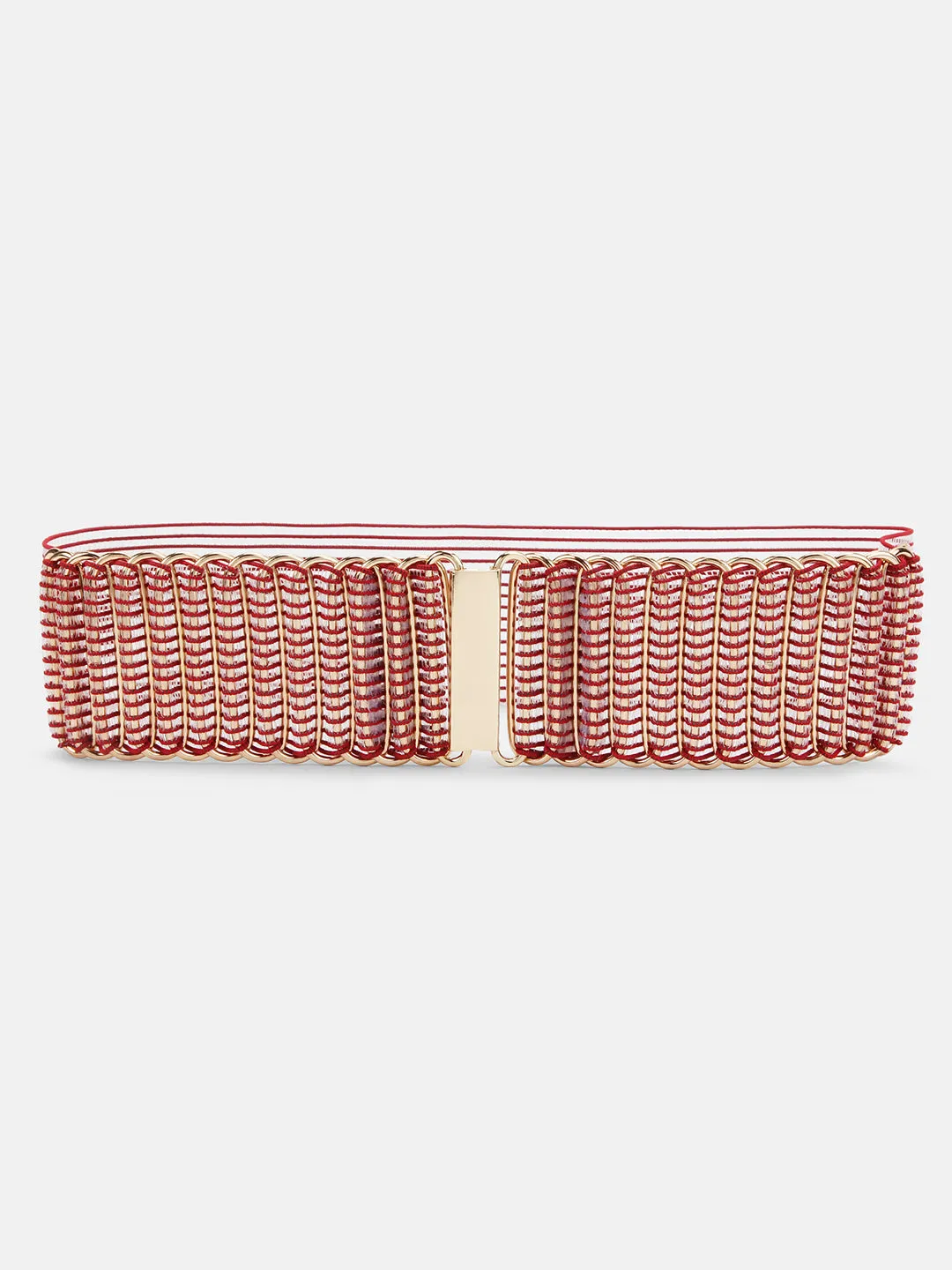 Broad Mesh Belt With