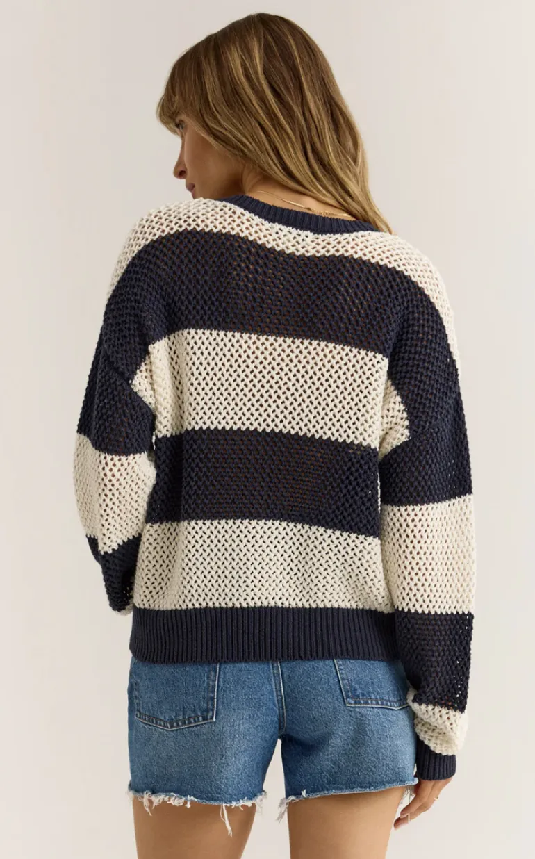 BROADBEACH STRIPE SWEATER