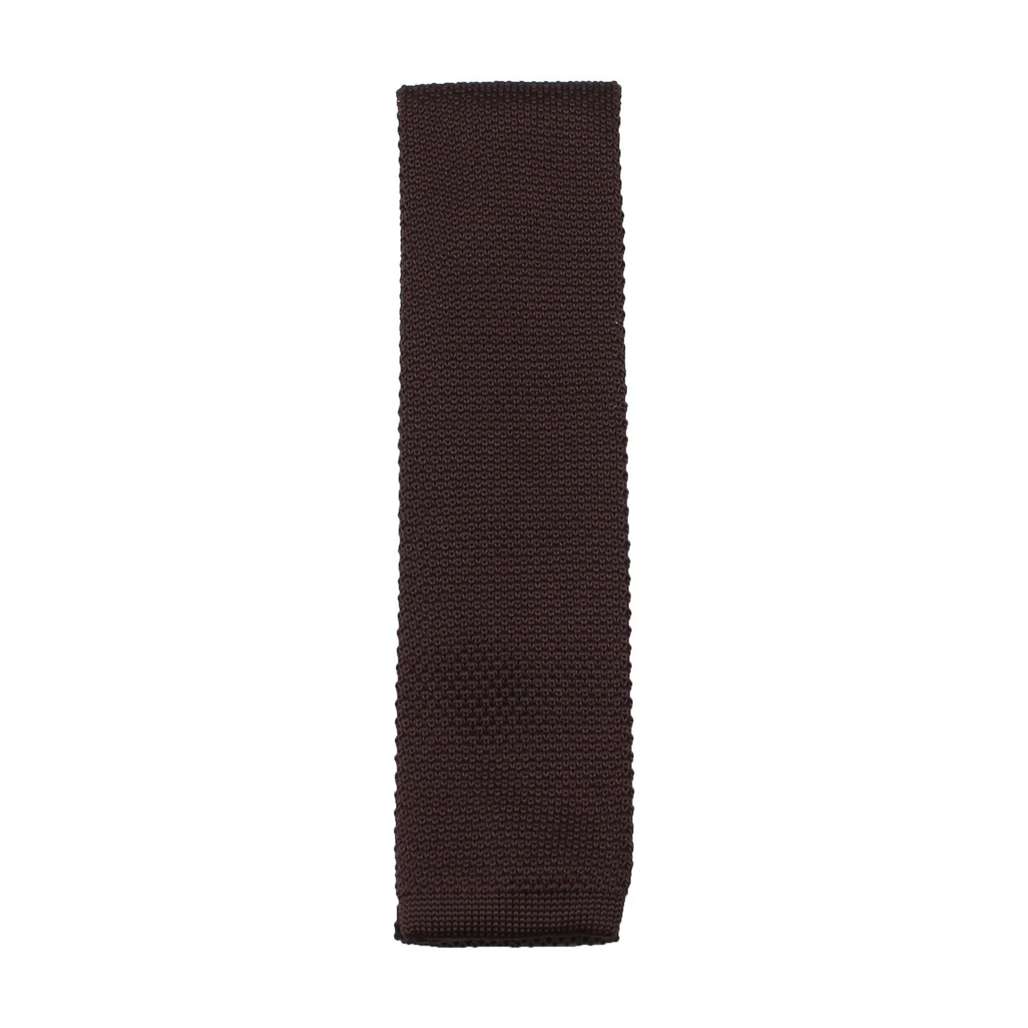 Brown Knitted Tie