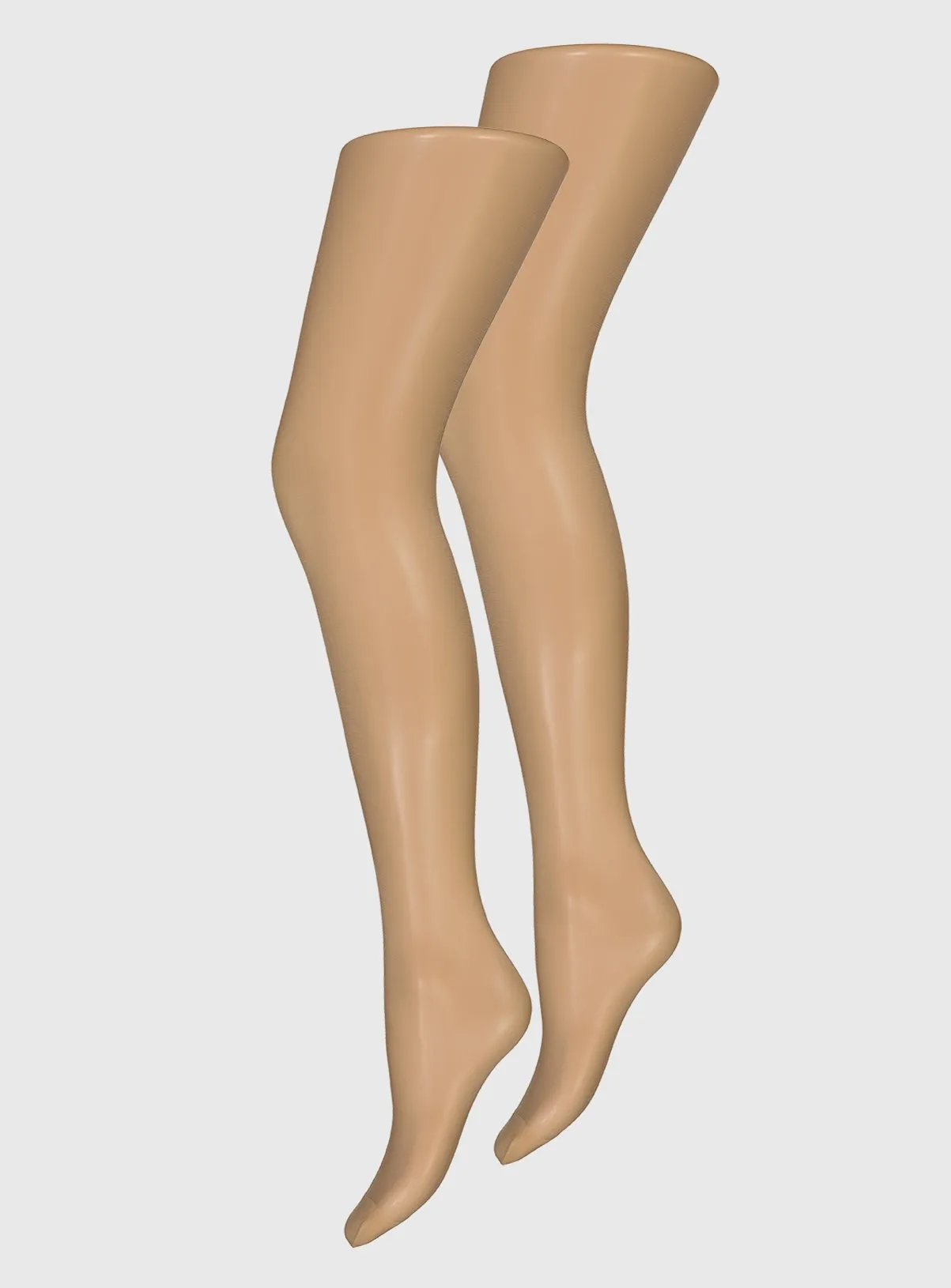 Buy Caramel Nude 15 Denier Gloss Tights 2 Pack - S | Tights | Tu