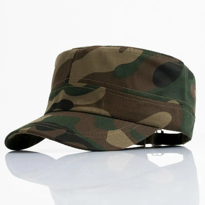 Camo Military Tactical Cap Snapback Hat