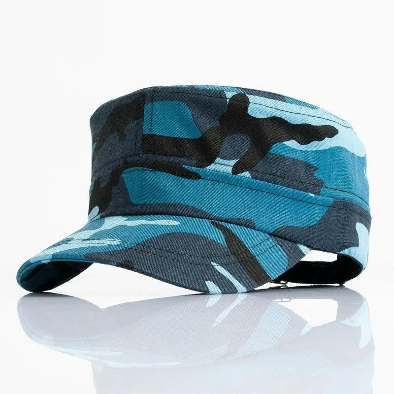 Camo Military Tactical Cap Snapback Hat