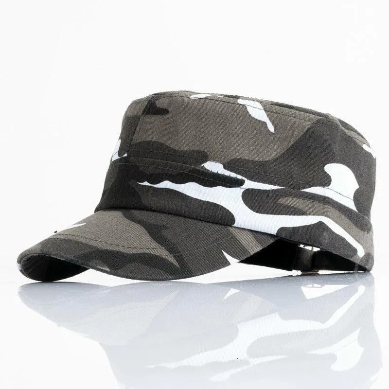 Camo Military Tactical Cap Snapback Hat