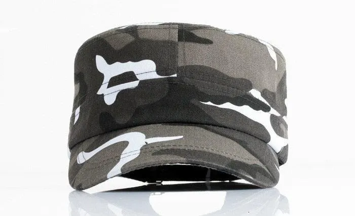 Camo Military Tactical Cap Snapback Hat