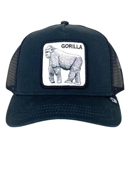 CAPPELLINO NERO GORILLA