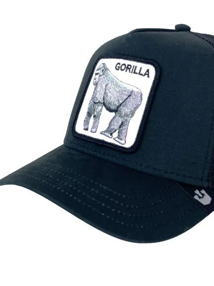 CAPPELLINO NERO GORILLA