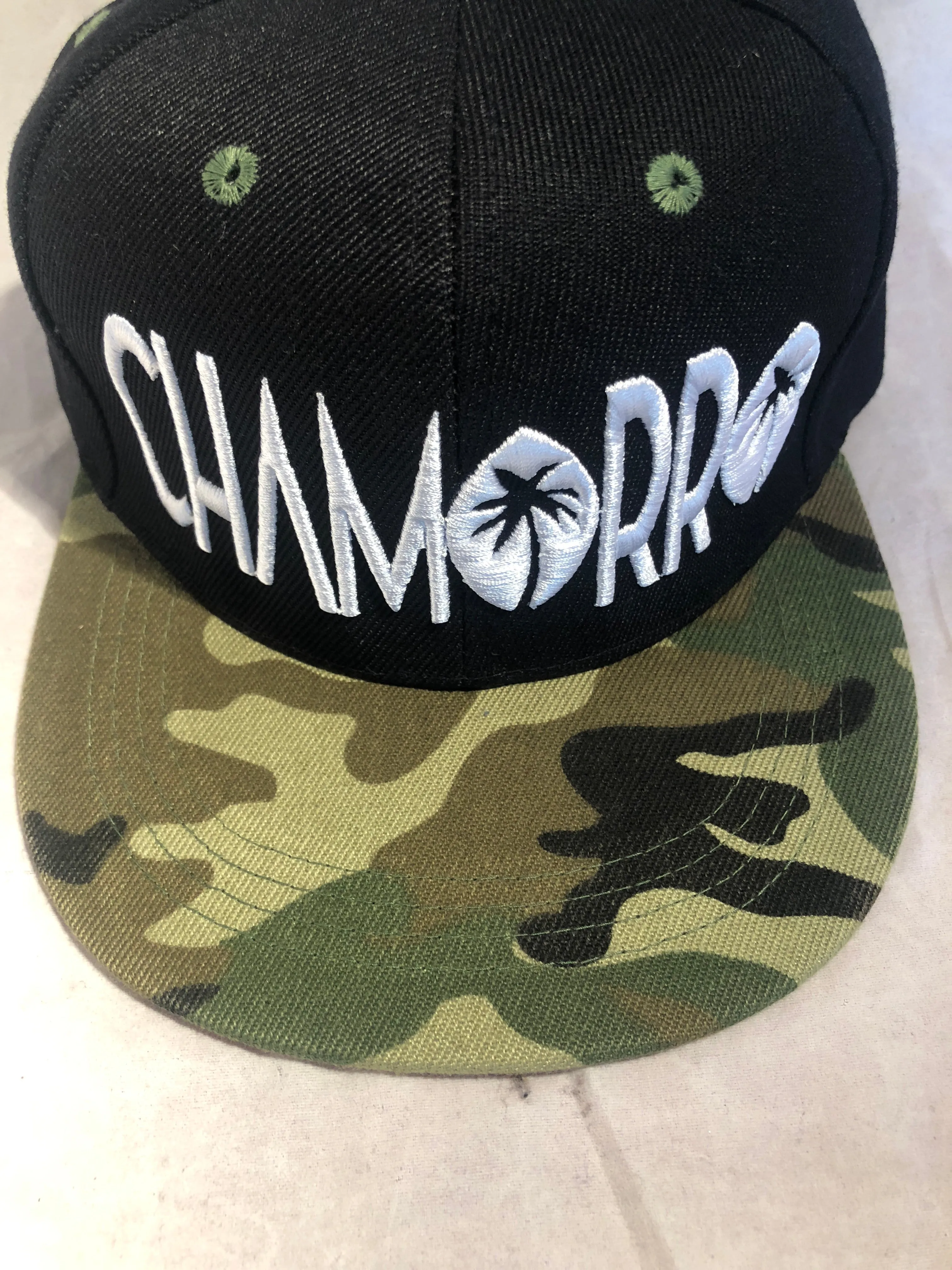 Chamorro Palm Youth Snapback Hats