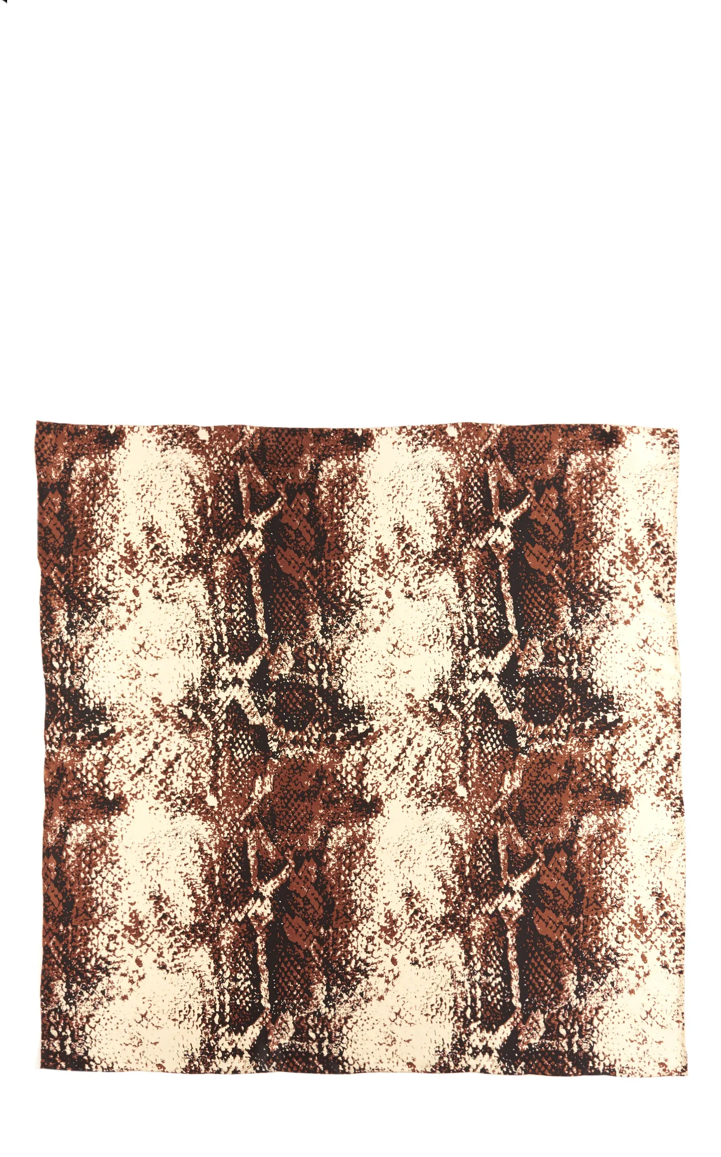 Cobra Snake Print Silk Wild Rags Scarf