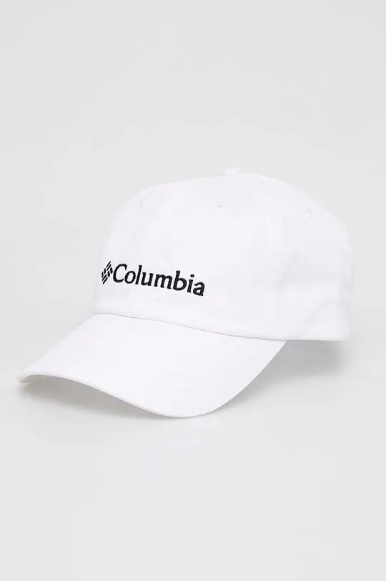 Columbia baseball cap white color