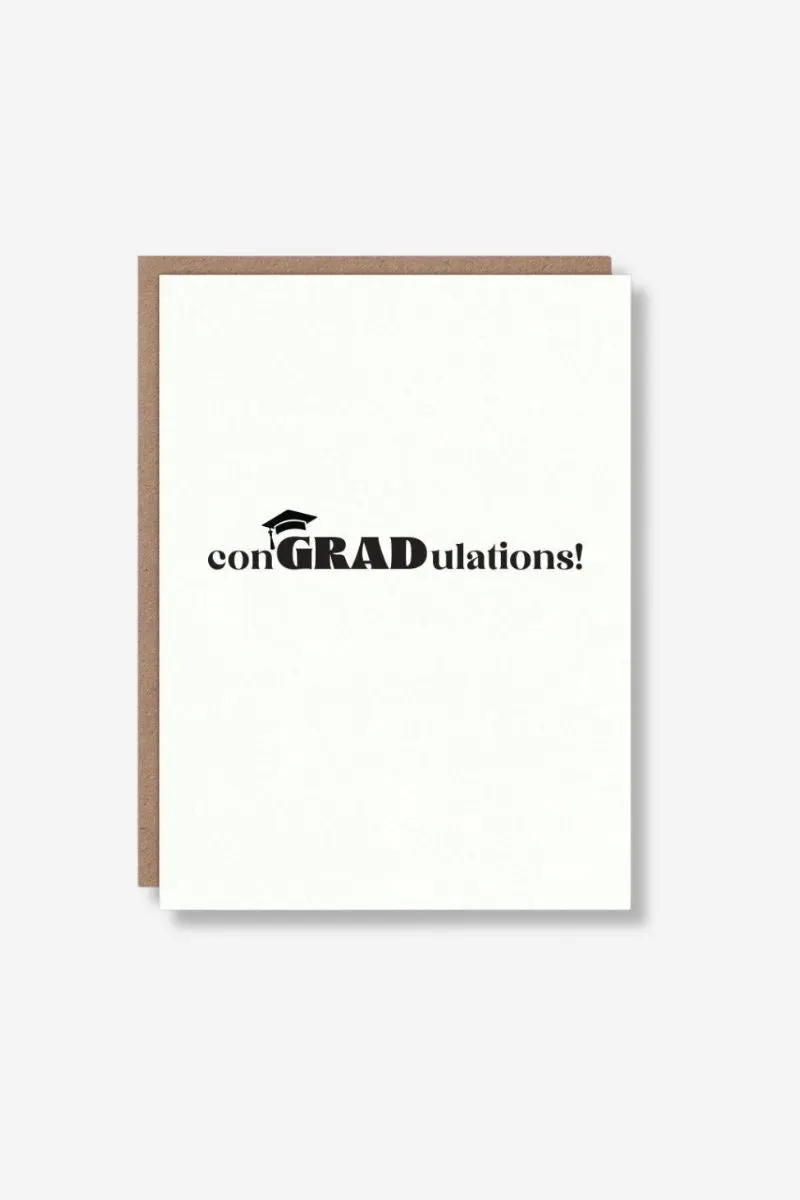 conGRADulations! Greeting Card