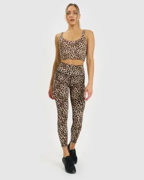 Core Trainer Dani Tights - Leopard