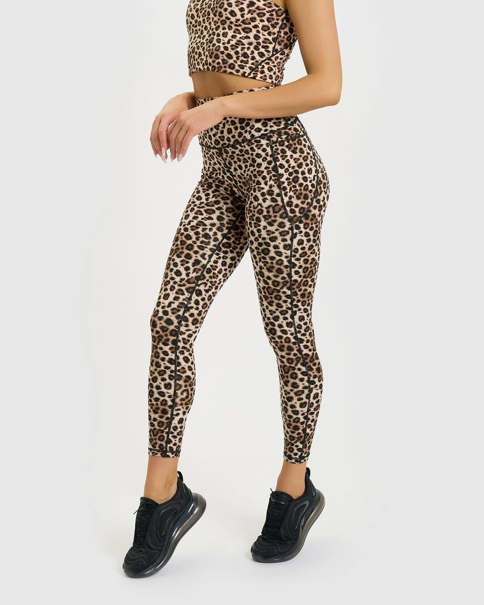 Core Trainer Dani Tights - Leopard