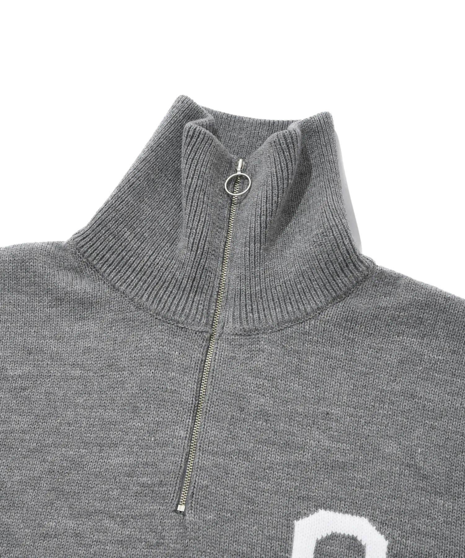 COVERNAT  |[COVERNAT]★C Logo Half Zip Up Knit