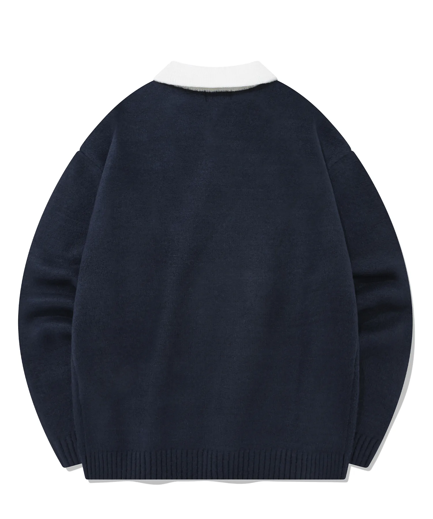 COVERNAT  |[COVERNAT]★mohair collar knit