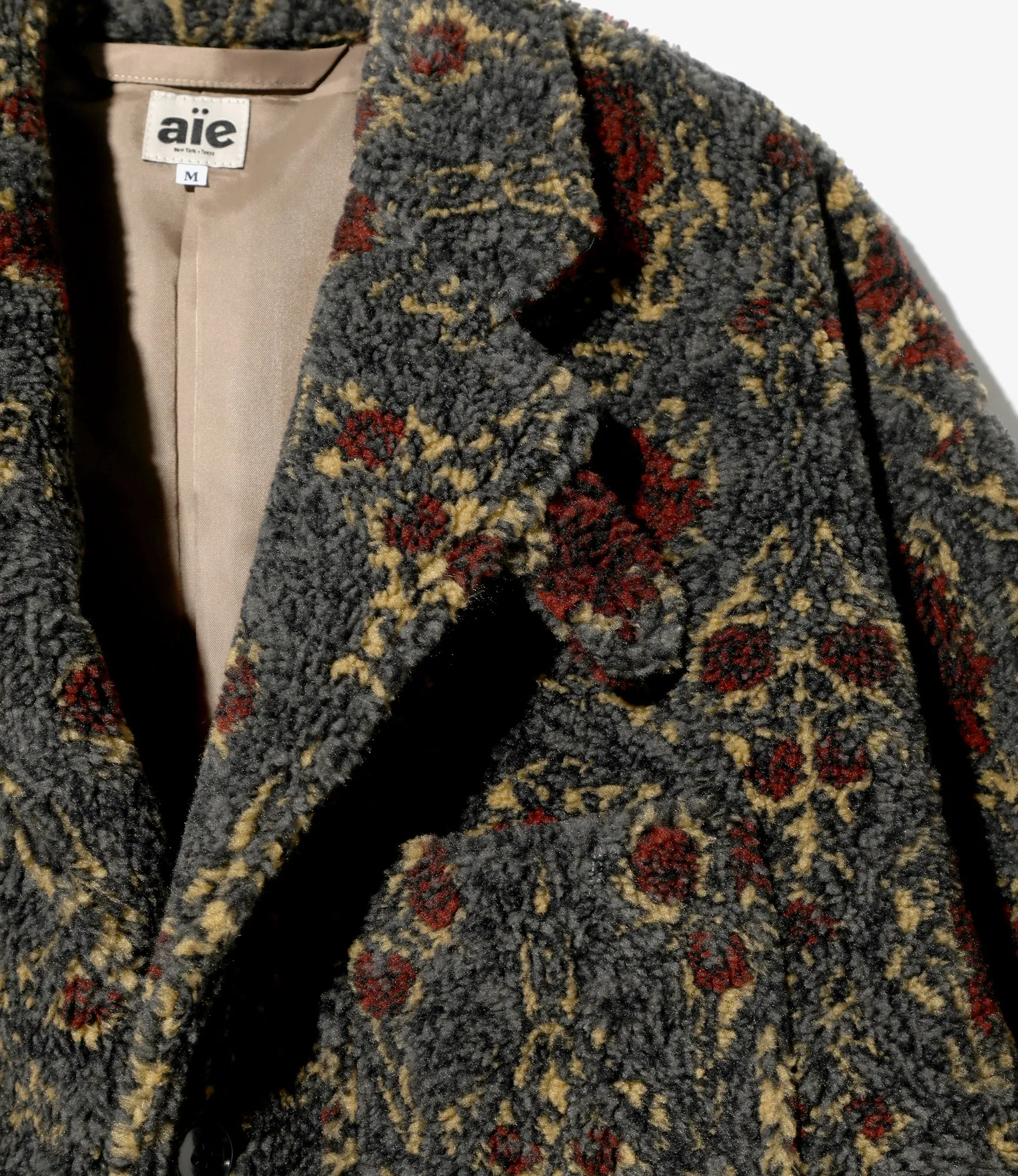 DST Coat –Botanical Jacquard Pile