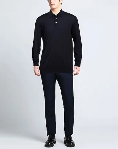 Ermenegildo Zegna  |Cashmere Silk Long Sleeves Plain Oversized Luxury