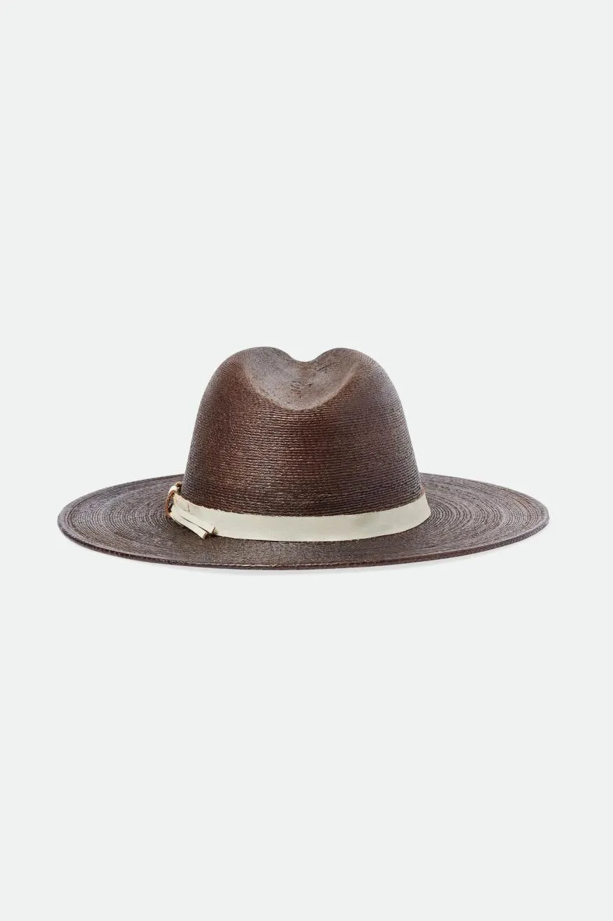 Field Proper Straw Hat - Dark Earth/Natural