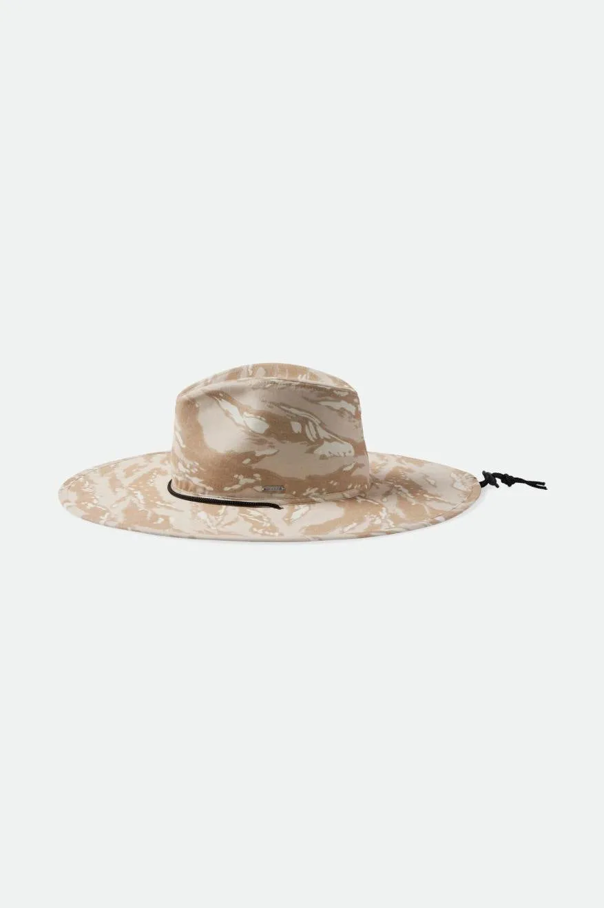 Field Sun Hat - Off White Tiger Camo