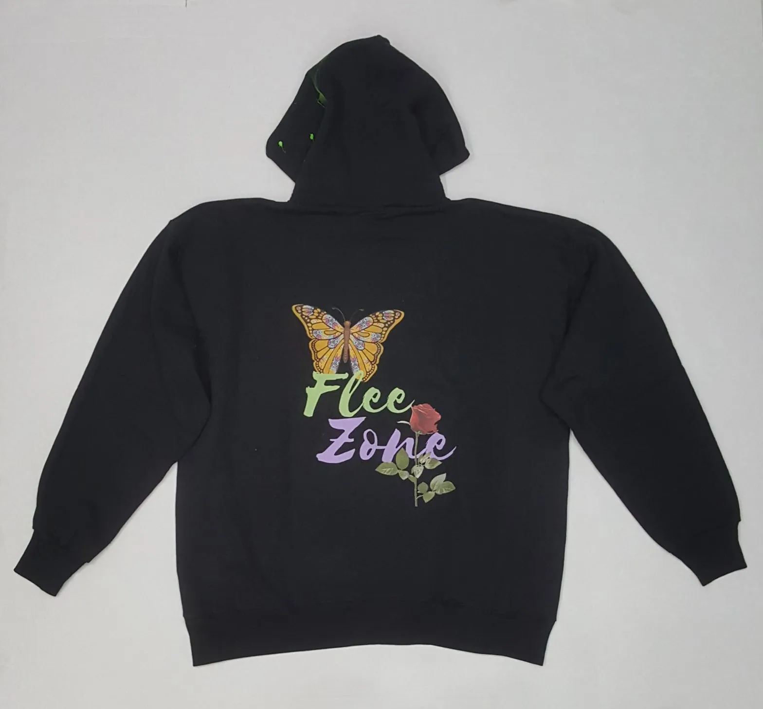 Flee Zone Paint Splatter Hoody