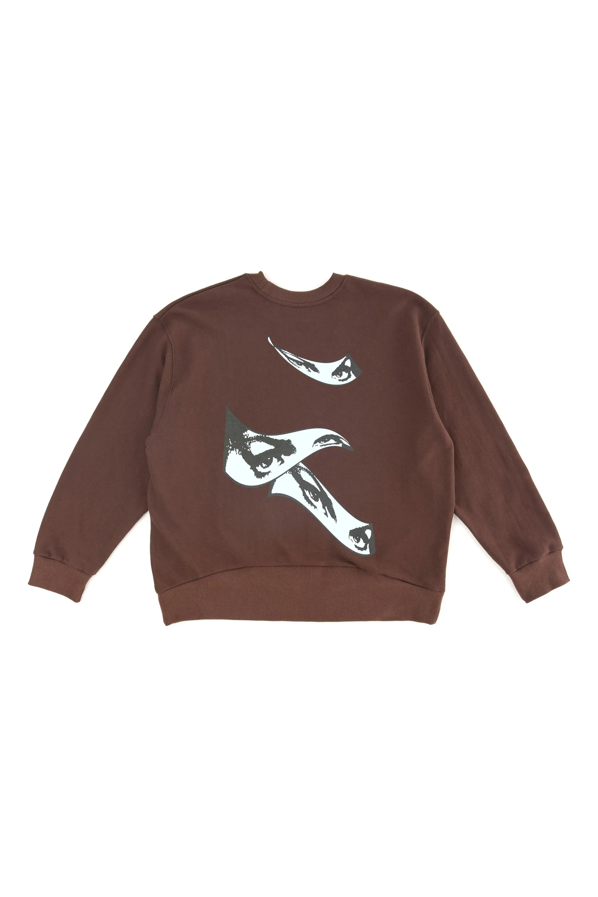 FLOATING EYES CREW NECK SWEAT