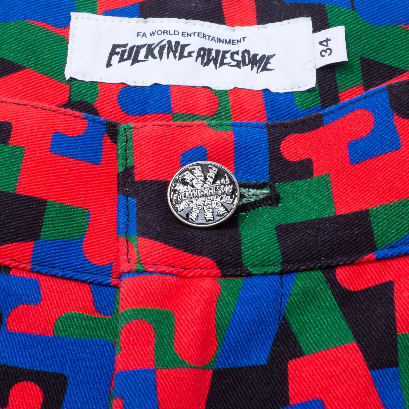 FUCKING AWESOME GRAPHIC WORK PANT // PRIMARY