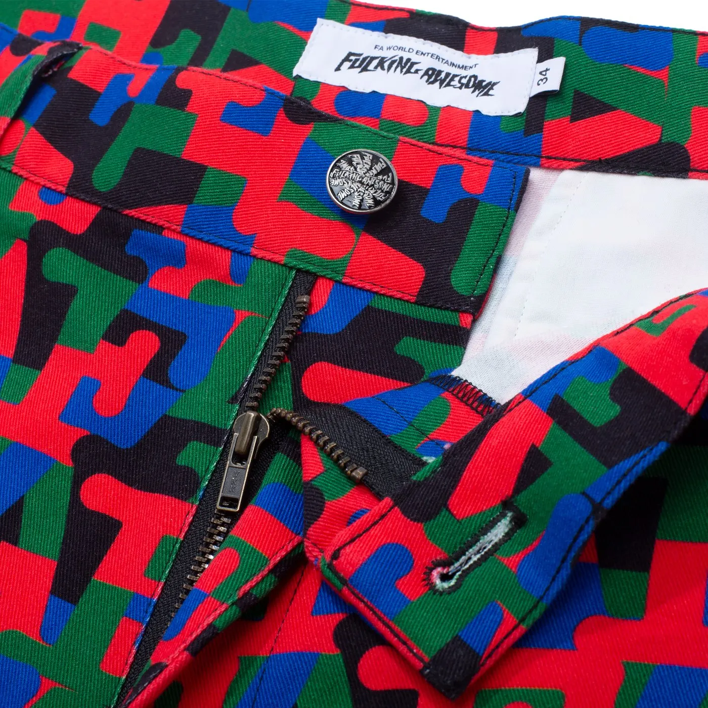 FUCKING AWESOME GRAPHIC WORK PANT // PRIMARY