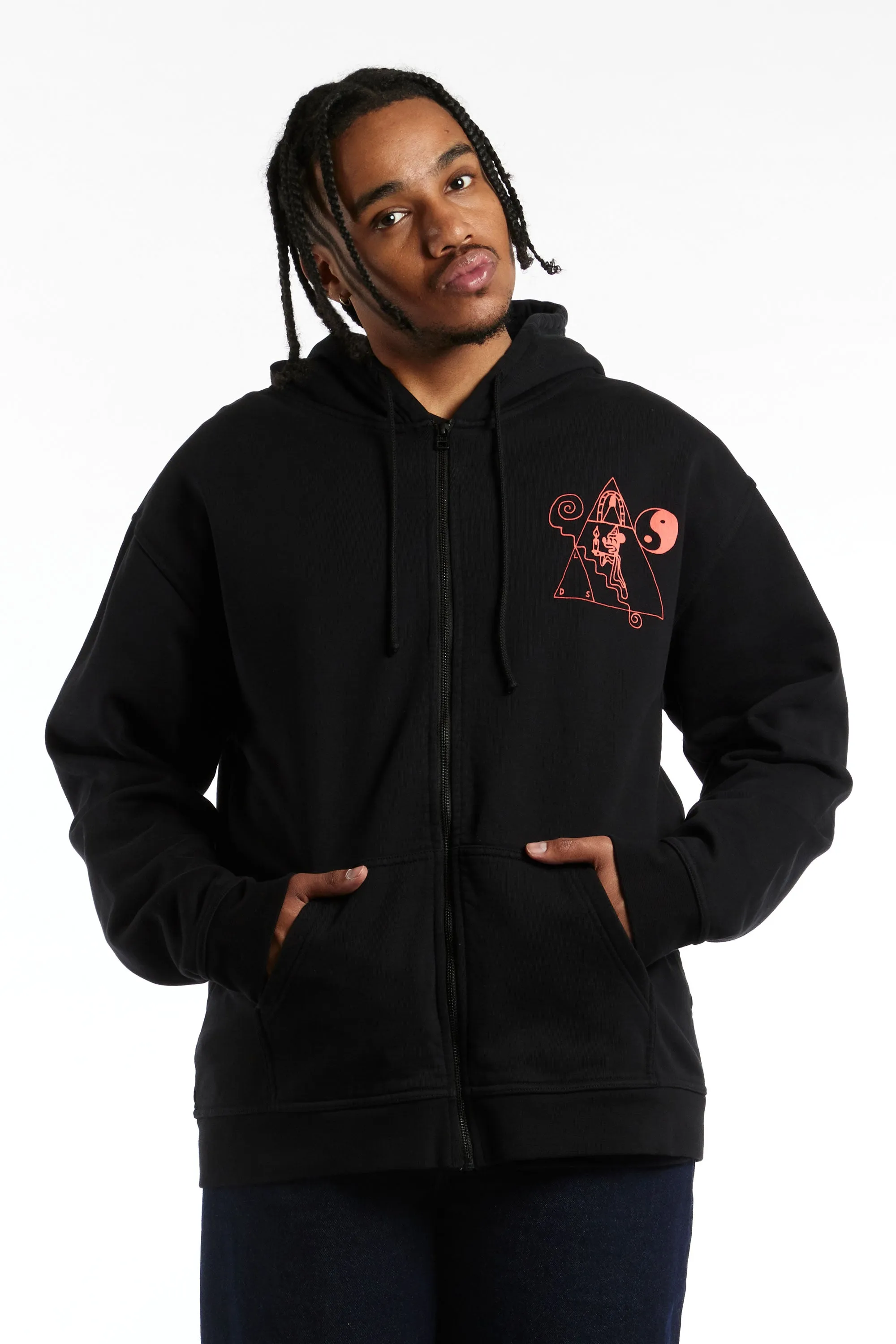 GOOD MORNING TAPES - JOE ROBERTS MICKEY ZIP THRU FLEECE HOOD