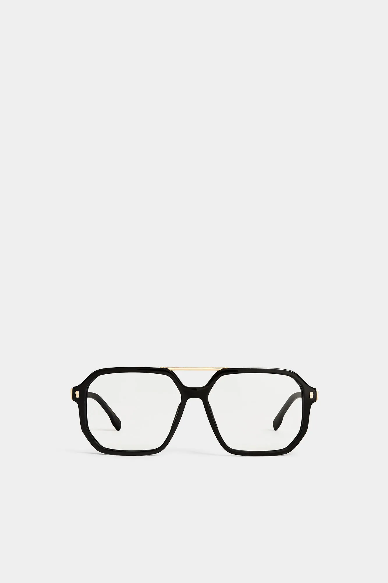 Hype Black Gold Optical Glasses