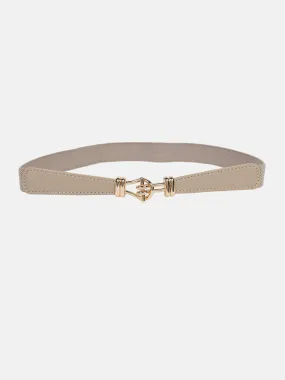 Interlock Buckle Thin Belt