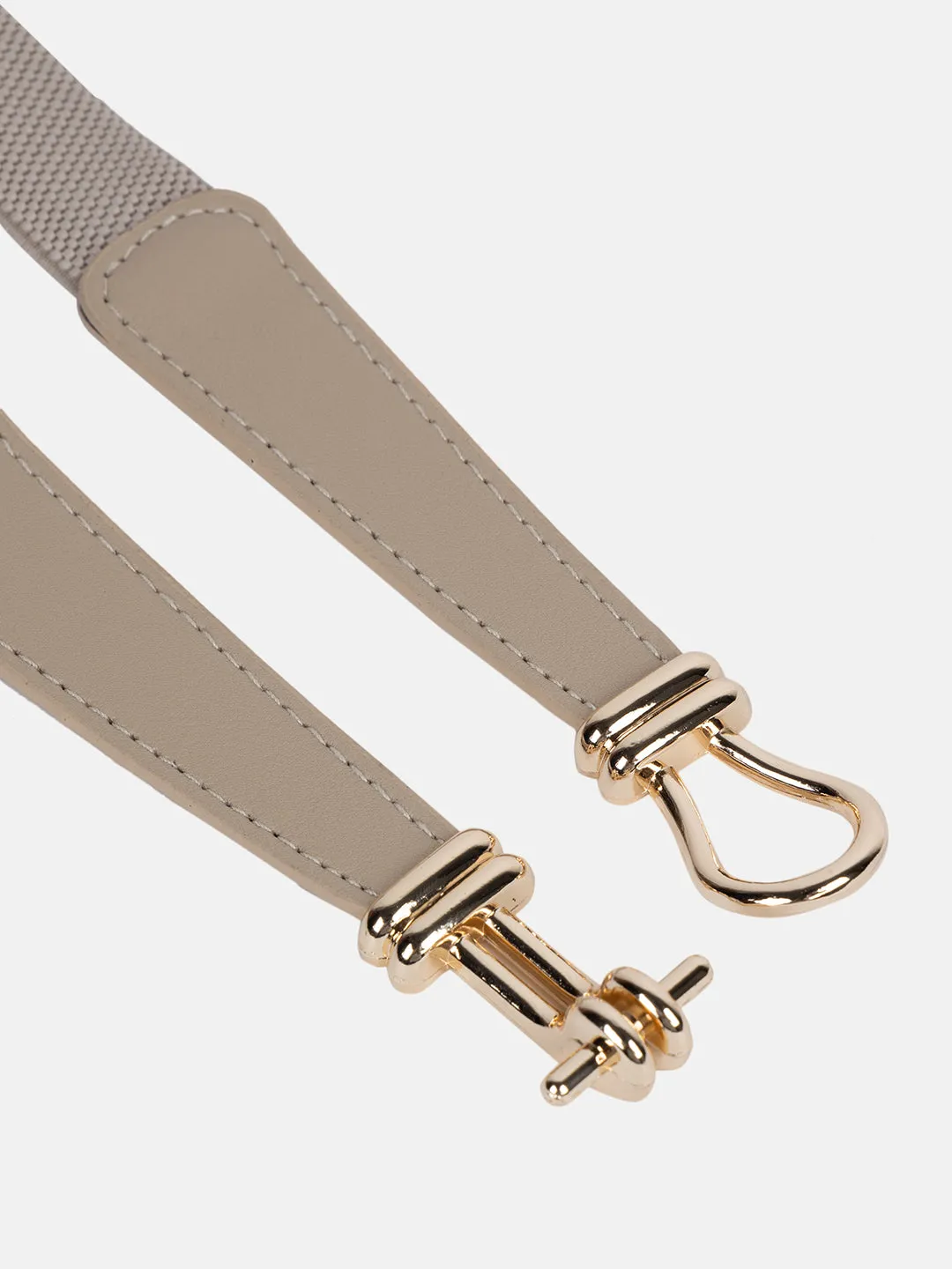 Interlock Buckle Thin Belt