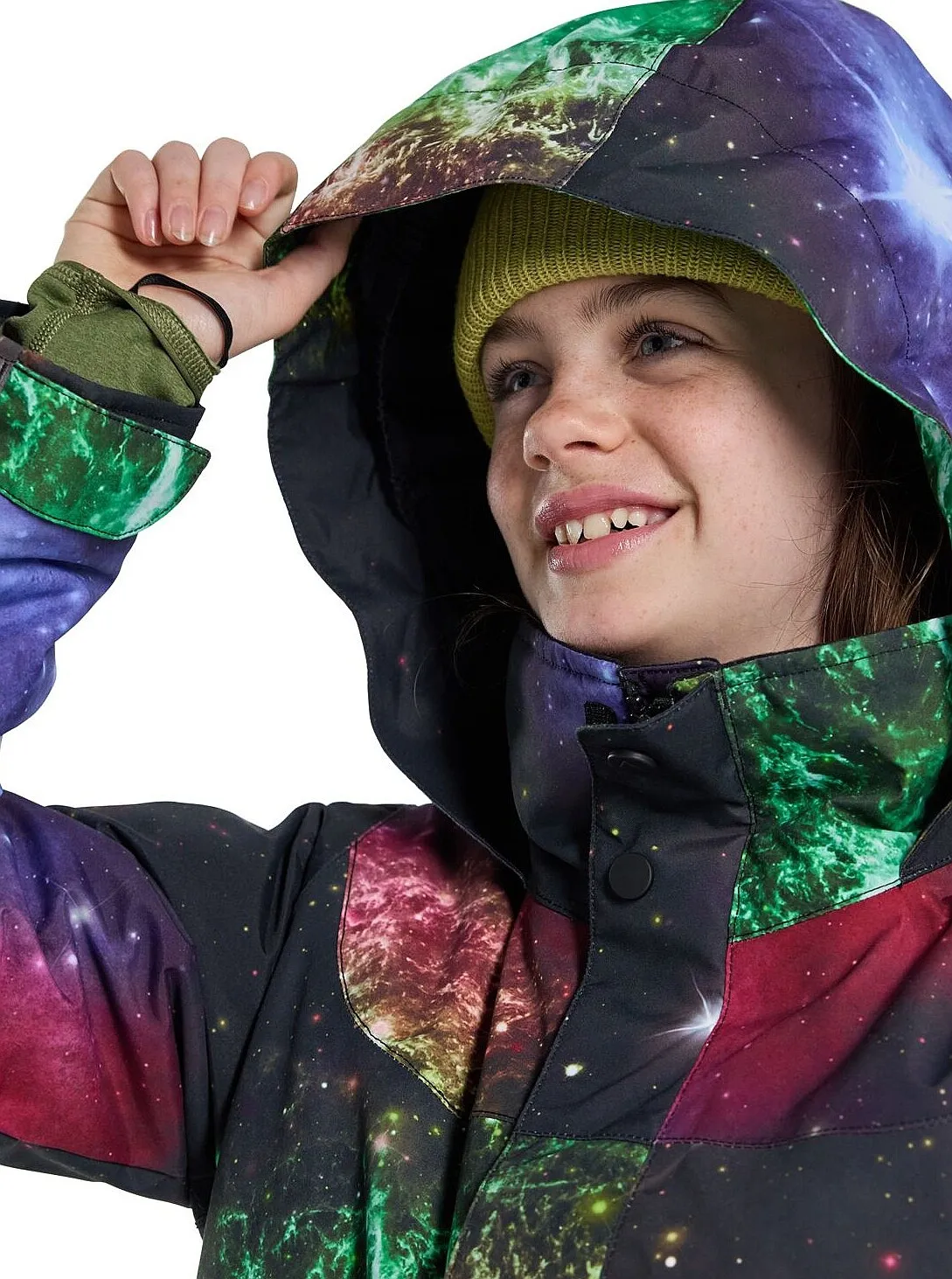 jacket Burton Elodie 2L - Painted Planets - girl´s