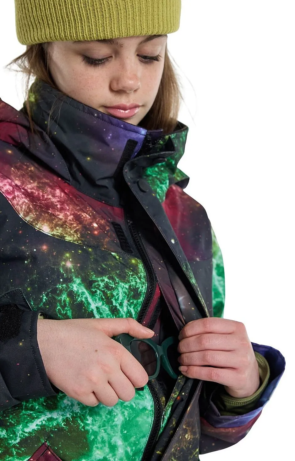 jacket Burton Elodie 2L - Painted Planets - girl´s