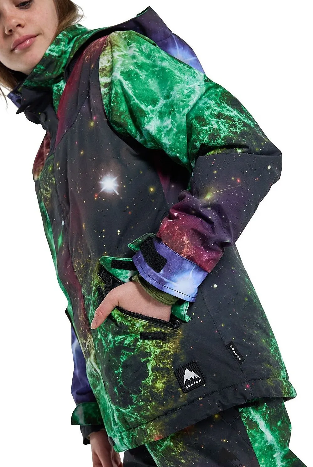 jacket Burton Elodie 2L - Painted Planets - girl´s