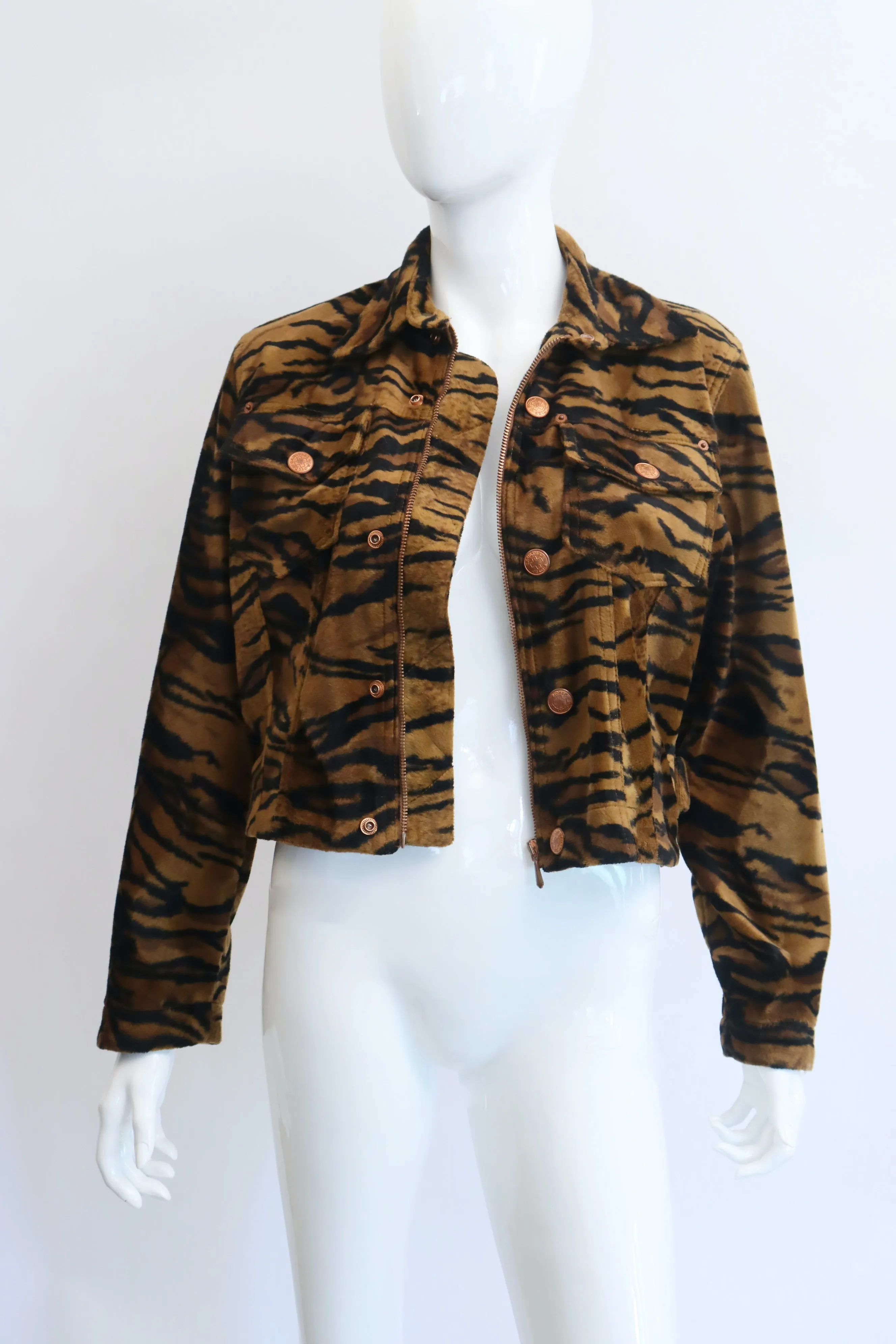 JEAN PAUL GAULTIER Vintage F/W 1994 Tiger Jacket