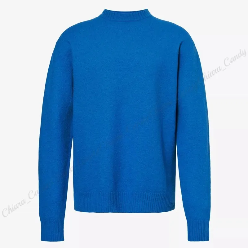 Jil Sander  |Crew Neck Wool Street Style Long Sleeves Plain Designers