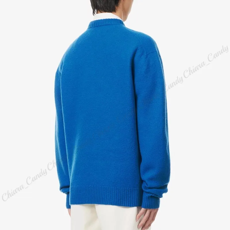 Jil Sander  |Crew Neck Wool Street Style Long Sleeves Plain Designers