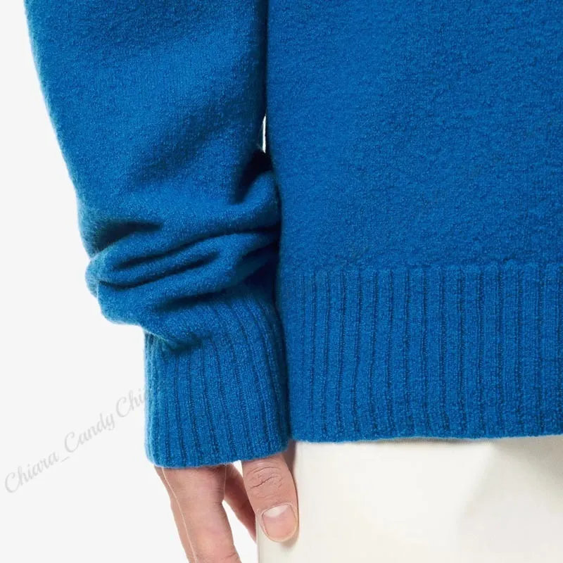 Jil Sander  |Crew Neck Wool Street Style Long Sleeves Plain Designers