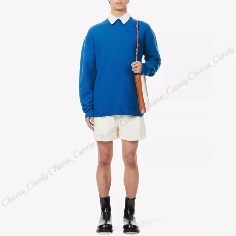 Jil Sander  |Crew Neck Wool Street Style Long Sleeves Plain Designers