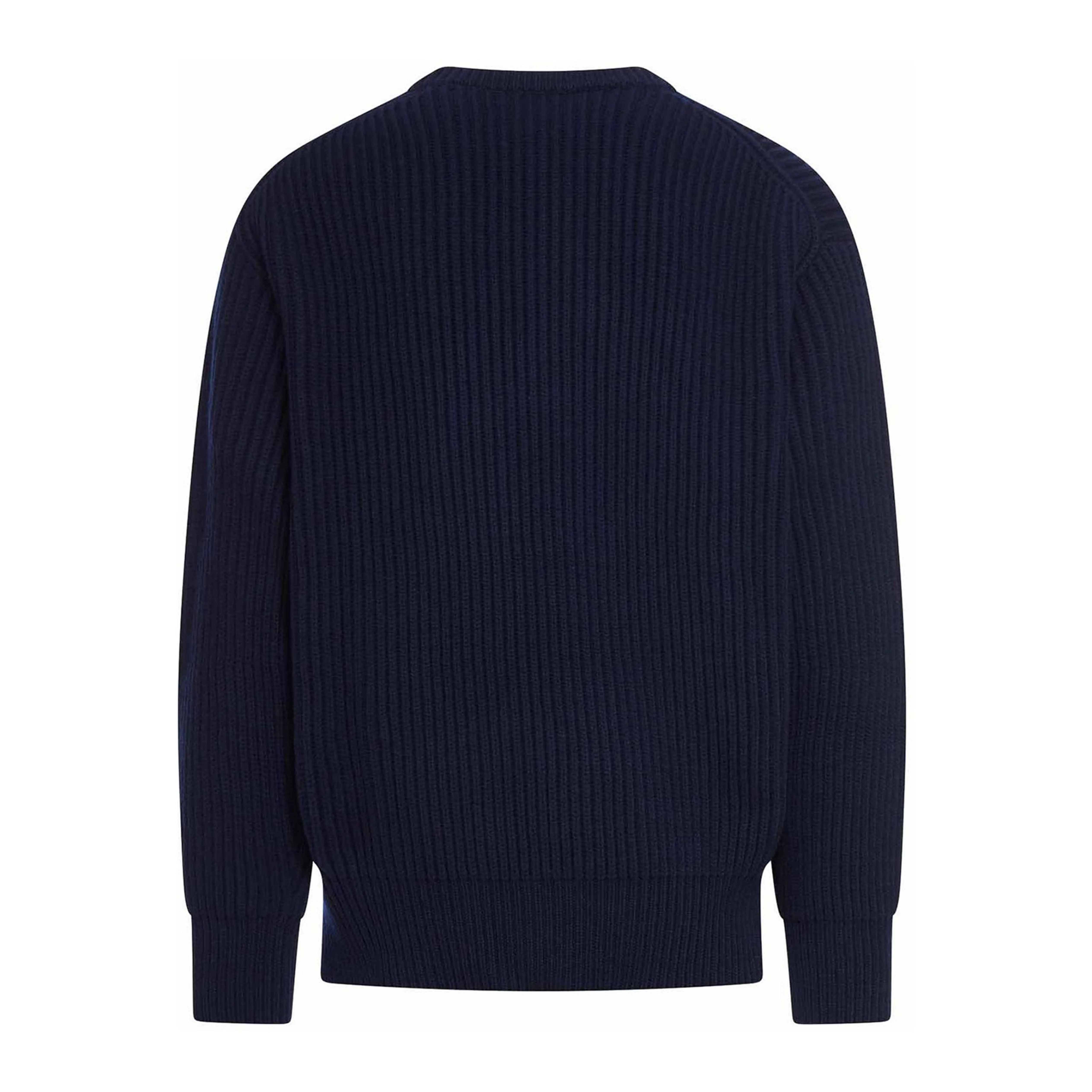 Jil Sander  |Crew Neck Wool Street Style Long Sleeves Plain Logo