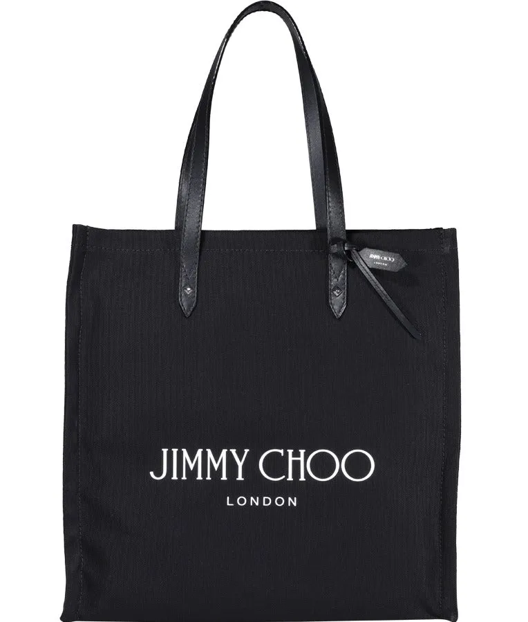 Jimmy Choo Logo Printed Toe Bag